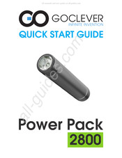 Goclever Power Pack 2800 Guia De Inicio Rapido