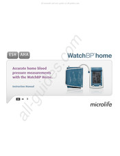 Microlife WatchBP home Manual De Instrucciones