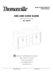 Thomasville THMSVL60DVO Guía De Uso Y Cuidado