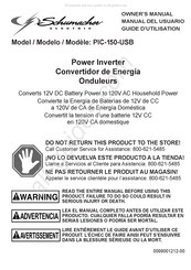 Schumacher Electric PIC-150-USB Manual Del Usuario