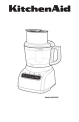 KitchenAid 5KFP0925 Manual De Instrucciones