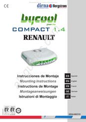 dirna Bergstrom bycool green line COMPACT 1.4 SCANIA Instrucciones De Montaje