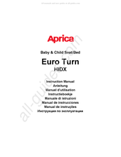 Aprica Euro Turn HIDX Manual De Instrucciones