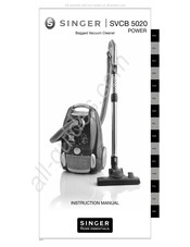 Singer SVCB 5020 POWER Manual De Instrucciones