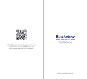 Blackview Tab 10 Serie Manual De Instrucciones