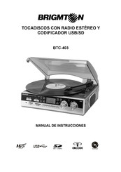 Brigmton BTC-403 Manual De Instrucciones