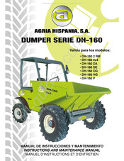 AGRIA HISPANIA DH-160 P Manual De Instrucciones Y Mantenimiento