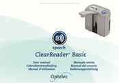 Optelec ClearReader+ Basic Manual Del Usuario