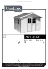 Grosfillex DECO11 Instrucciones De Montaje