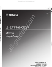 Yamaha R-S500 Manual De Instrucciones