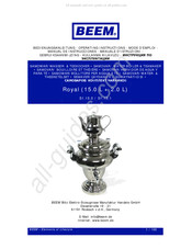 Beem S1.15.0 Manual De Instrucciones