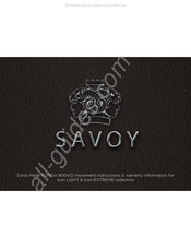 Savoy RONDA 6004.D Manual De Instrucciones