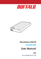 Buffalo MicroStation SHD-PE Manual Del Usuario