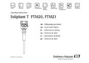 Endress+Hauser Soliphant T FTM20 Manual De Instrucciones