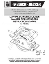 Black and Decker CS1030L Manual De Instrucciones