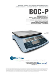 Baxtran BOC-P Manual De Usuario