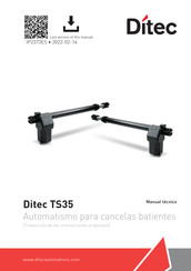 DITEC TS35 Manual Tecnico