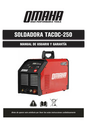 Omaha TACDC-250 Manual De Usuario Y Garantía