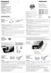 HEIDENHAIN EQN 1135 EnDat22 Instrucciones De Montaje