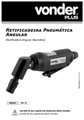 vonder PLUS RPA 140 Manual De Instrucciones