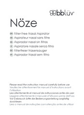 bbluv Noze Manual