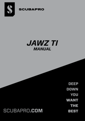 Scubapro JAWZ TI Manual