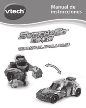 VTech SWITCH&GO DINOS 1 CLICK SABUESO, EL LOBO COCHE PATRULLA Manual De Instrucciones