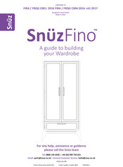 Snüz Fino Wardrobe Dove Instrucciones De Montaje