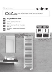 Rointe SYGMA WIDTH 500 STN050SEB2 Manual De Instalacion Y Uso