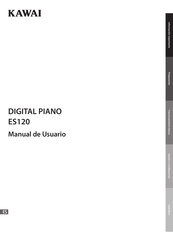 Kawai ES120 Manual De Usuario