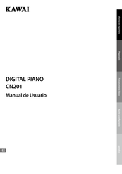 Kawai CN201 Manual De Usuario