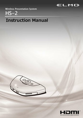 Elmo HS-2 Manual De Instrucciones