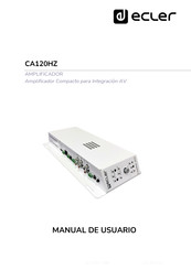 Ecler CA120HZ Manual De Usuario