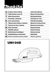 Makita UM104D Manual De Instrucciones
