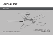 Kichler 52 Vinea Manual De Instrucciones