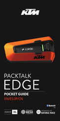 KTM PACKTALK EDGE Manual De Instrucciones