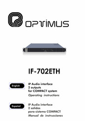 Optimus IF-702ETH Manual De Instrucciones