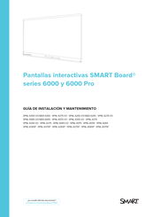 SMART Board 6000 Pro Serie Guía De Instalación Y Mantenimiento