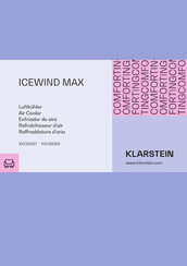 Klarstein ICEWIND MAX Manual De Instrucciones