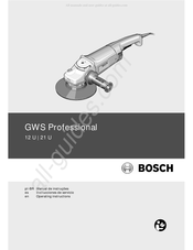 Bosch GWS 12 U Professional Manual Original