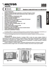 Hiltron security XR8 Manual De Instrucciones