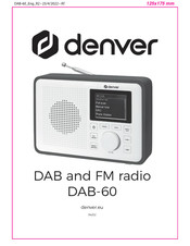 Denver DAB-60 Manual De Instrucciones