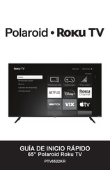 Polaroid Roku TV PTV6522KR Guia De Inicio Rapido