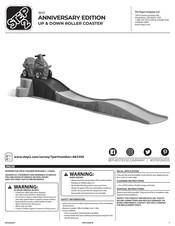 Step2 ANNIVERSARY EDITION UP & DOWN ROLLER COASTER 8633 Instrucciones De Montaje