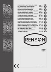 Renson 520551 Traducción De Las Instrucciones Originales