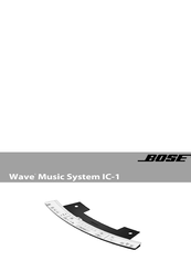 Bose Wave Music System IC-1 Manual Del Usuario
