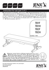 Jenx TB1F Instrucciones De Uso