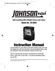 Johnson 40-6625 Manual De Instrucciones