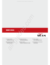 Sicam SBM V655 Manual Original