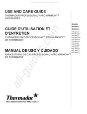 Thermador PROFESSIONAL PRO HARMONY PRL486NLH Manual De Uso Y Cuidado